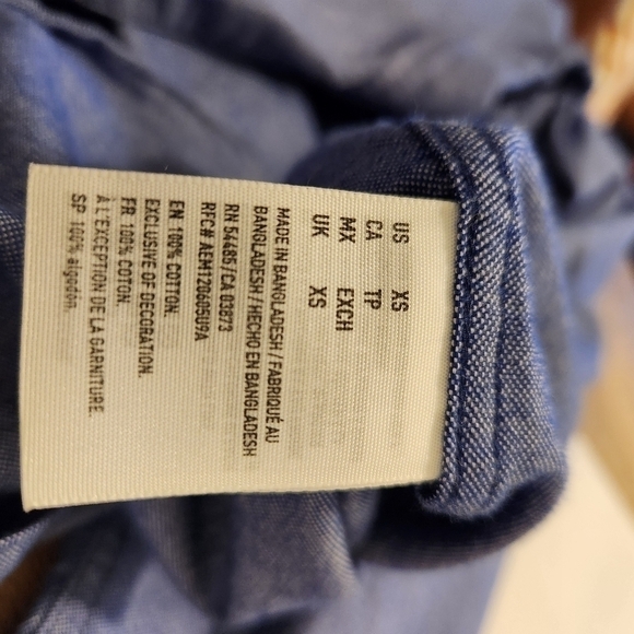 American Eagle Boys Button Down Shirt - Picture 5 of 6